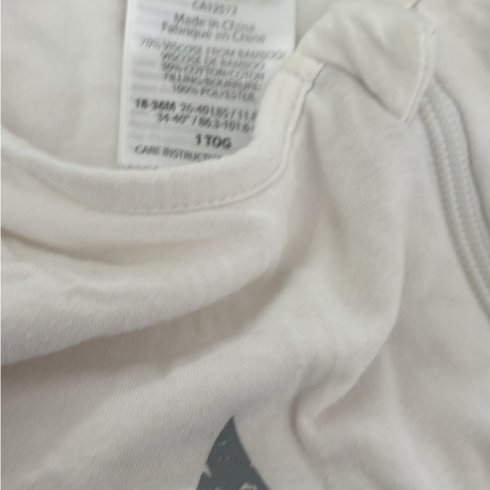 Cozy White Perlim Pinpin Sleepsack